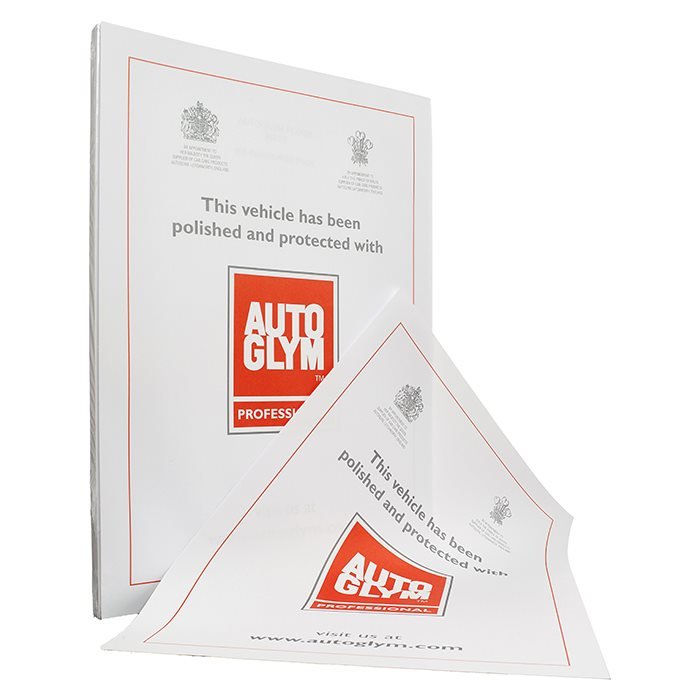 Autoglym Printed Floor Mat 200 Stk. 49x36cm Papirrmåtte - GreenGoing