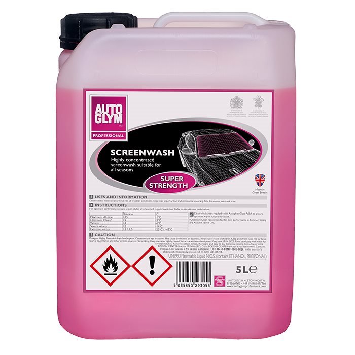 Autoglym Screenwash Super Strength 5L Sprinklerkoncen - GreenGoing