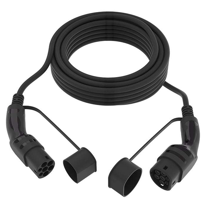 Ladekabel Type-2 32A 3-faset 10 Meter
