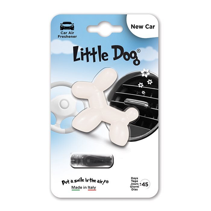 Little Dog New Car - GreenGoing