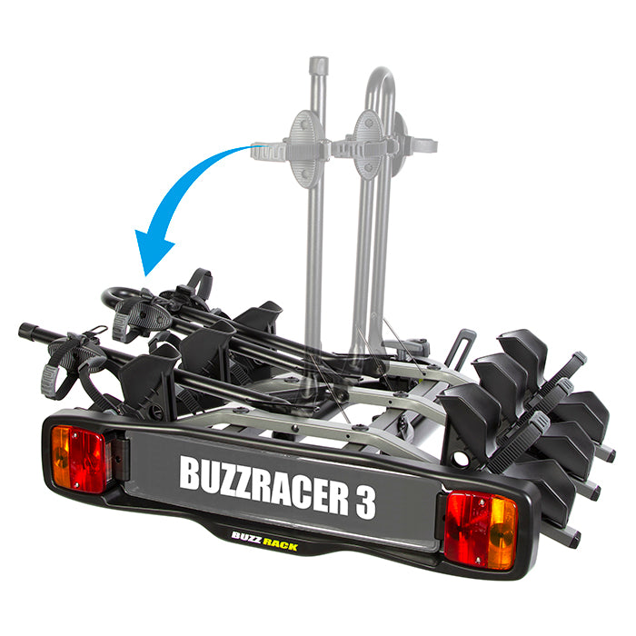 Buzzrack Buzzracer-3 Cykelholder til 3 cykler