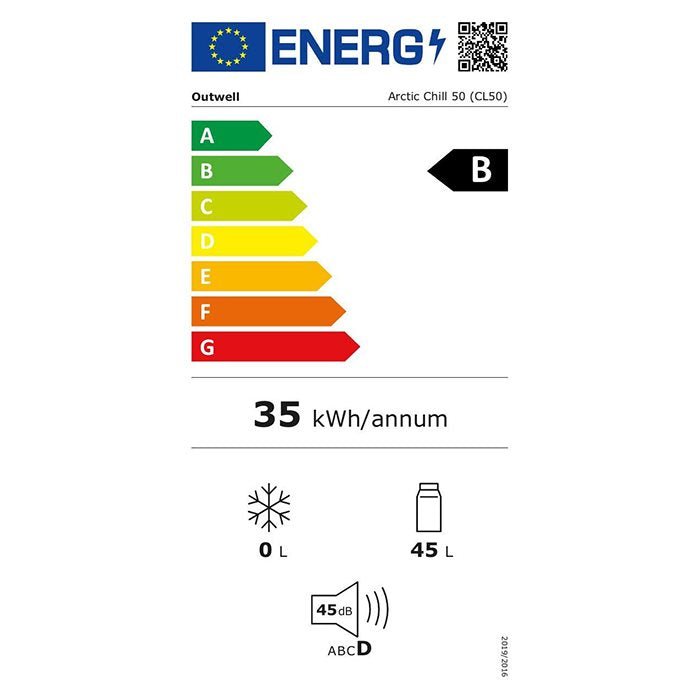 Outwell Arctic Chill 50 Køleboks med Kompressor - GreenGoing