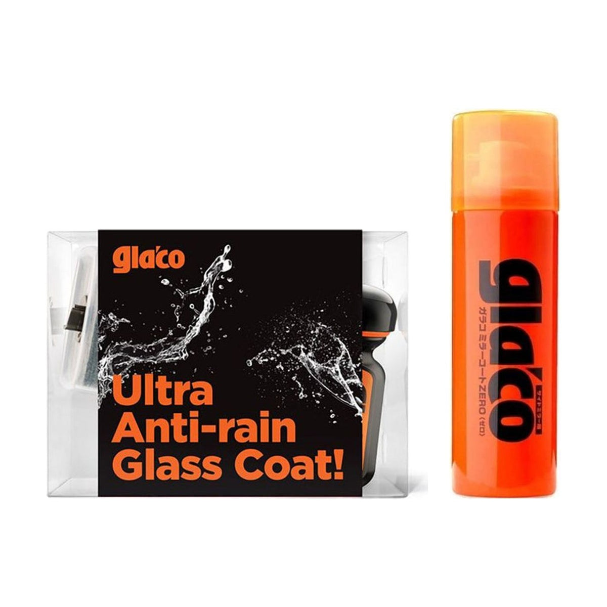 Soft99 Glaco pakke: Ultra Anti Rain coating kit og Glaco Mirror Coat Zero 40 ml