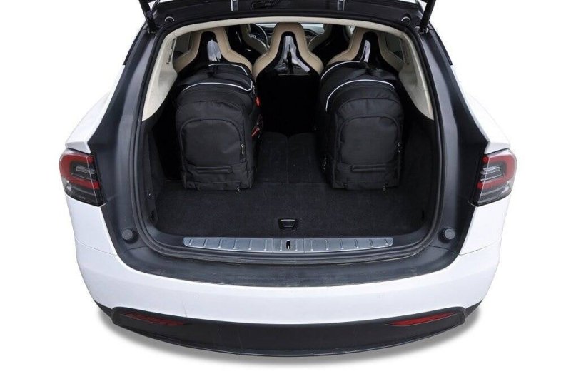 TESLA MODEL X EV 2016+ TASKESÆT TIL BAGAGERUM 7 STK - GreenGoing
