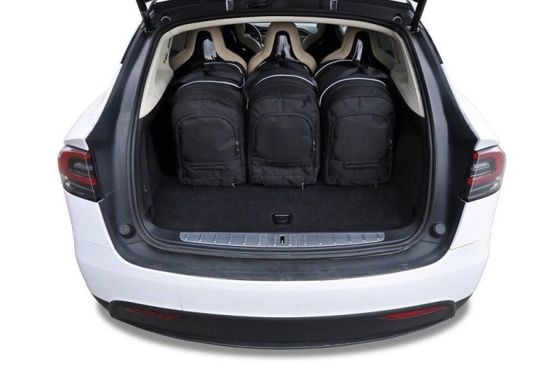 TESLA MODEL X EV 2016+ TASKESÆT TIL BAGAGERUM 7 STK - GreenGoing