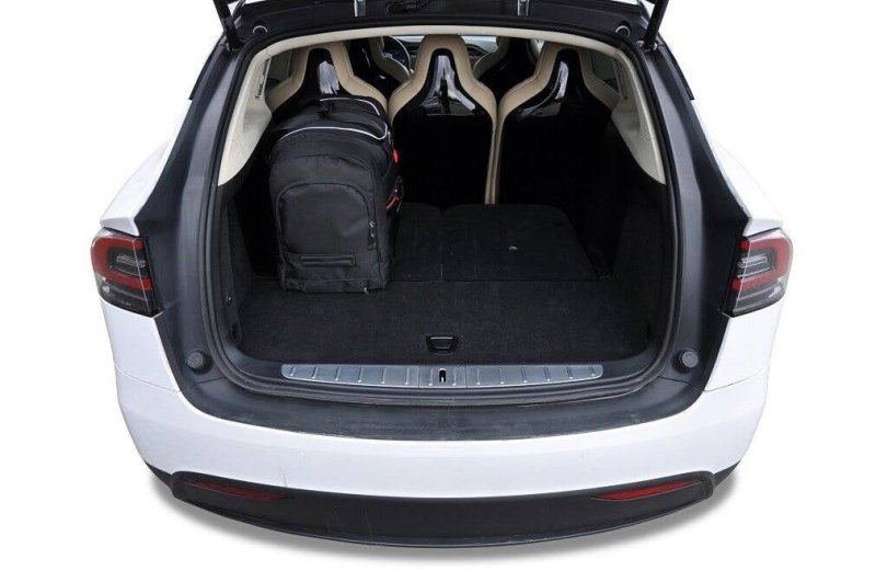 TESLA MODEL X EV 2016+ TASKESÆT TIL BAGAGERUM 7 STK - GreenGoing
