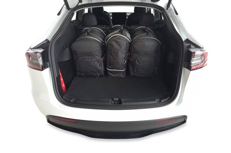 TESLA MODEL Y EV 2020 - 2022 TASKESÆT TIL BAGAGERUM 7 STK - GreenGoing