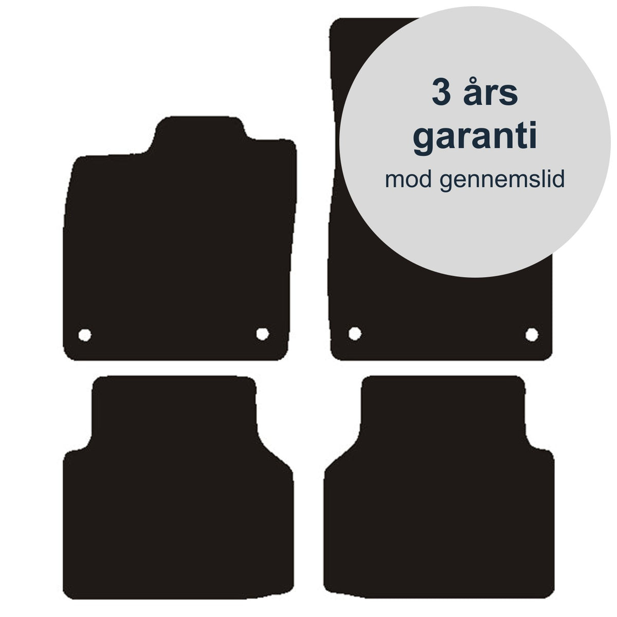 Velour måtter VW ID.4 og ID.5 2020-