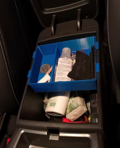 Hyundai Kona armlæn/midderkonsol bakke - GreenGoing